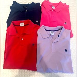Lot of 4 Men’s Large Brooks Brothers Polo Shirts
